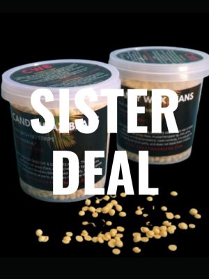 SISTER DEAL: DOUBLE WAX JARS 400G