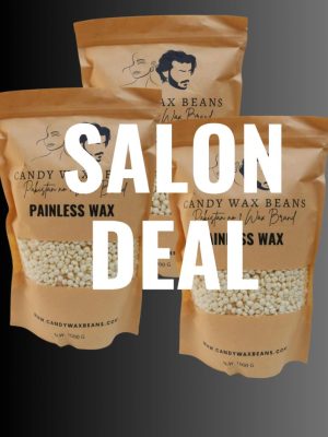 SALON DEAL -3x1 kg Wax + 10 Spatula Set